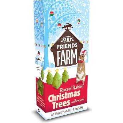 Supreme Tiny FARM Snack Rabbit Christmas stromečky 120 g