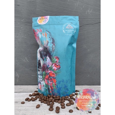 Los Muertos Výběrová káva Nicaragua jemně mletá na espresso 250 g