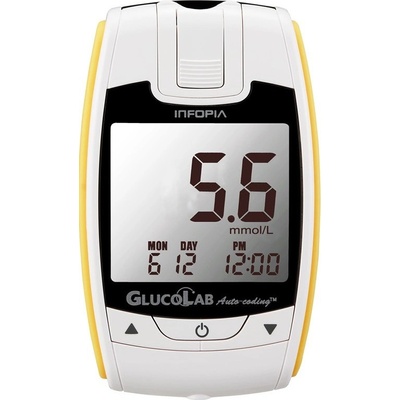 GlucoLab glukometr a 25 ks testovacích proužků + 25 lancet