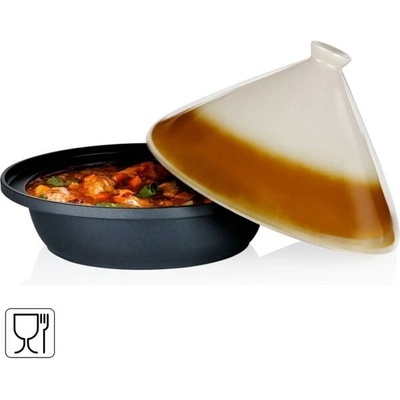 Alpina Tajine s keramickým kónickým víkem 30x25 cm 2,5 l