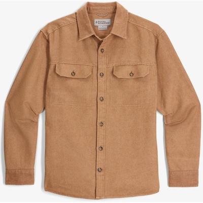 Royal Robbins Clouds Rest Hemp turistická košile dlouhý rukáv pecan htr