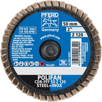 Pferd lamelový brúsny kotúč 50 mm Z 120 47202534