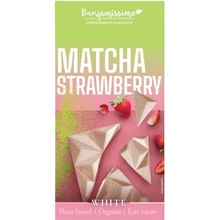 Benjamissimo Bio Čokoláda biela matcha-jahoda 60 g