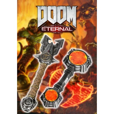 Gaya Entertainment Replika Doom Crucible Hilt