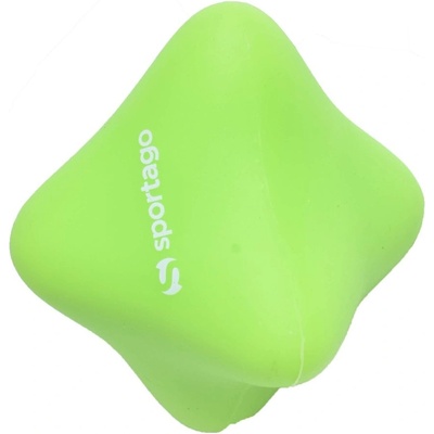 Sportago Masážna šesťhranná loptička Sportago Tiny - Masážní šestihranný míček Tiny zelený