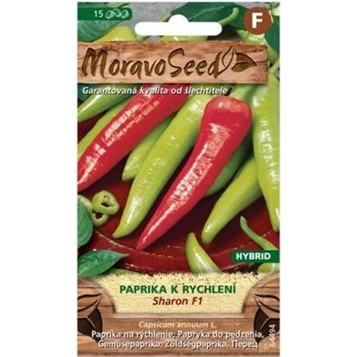 Paprika zeleninová na rýchlenie SHARON F1 MoravoSeed