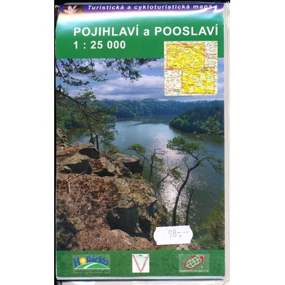 Turistická mapa Pojihlaví a Pooslaví 1:25 000