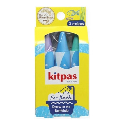 Kitpas Sada voskoviek do kúpeľa 3 ks