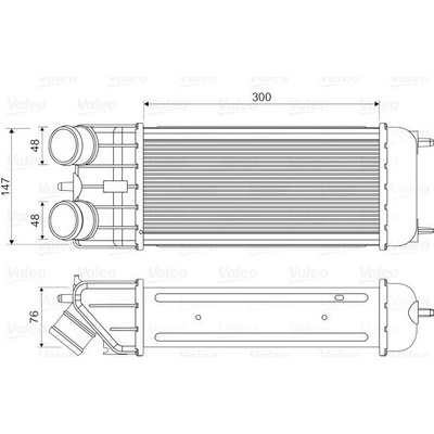 Chladič turba VALEO 818663