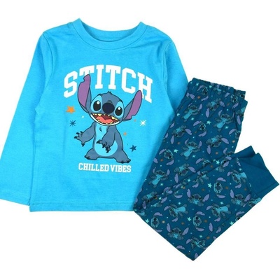 Dětské pyžamo Lilo Stitch modré