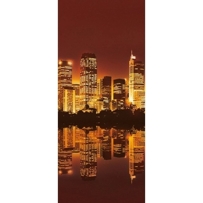 Preinterier Fototapeta - DV0104 - Zlatý New York Samolep. fólia - 91cm x 211cm