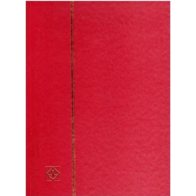 Color Album na známky A4 16 stran černých, červené nevatované