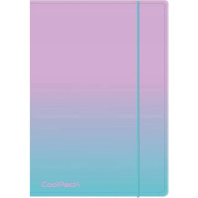 Zložka s gumičkou A4 plastová CoolPack ombre gradient blueberry