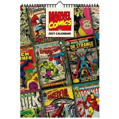 CurePink Oficiální nástěnný Marvel Comics A3 29,7 x 42 cm [CPA32706] 2027