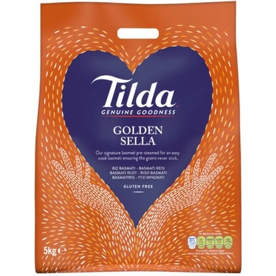 Tilda Zlatá Sella Basmati rýže 5 kg