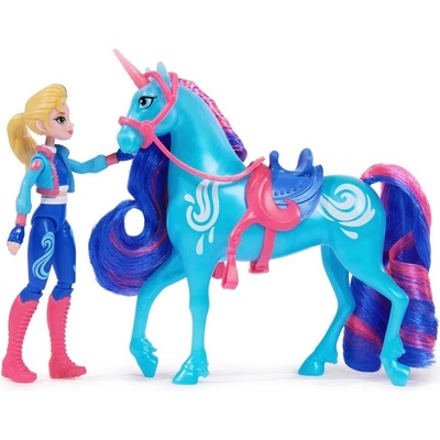 Spin Master Unicorn Academy Světelný Jednorožec River & Isabel 11 cm