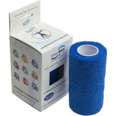 KineMAX Cohesive elast.samofix.10 cm x 4,5 m modré