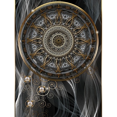 Preinterier Fototapeta panel - PL0655 - Mandala vlies - 206cm x 275cm