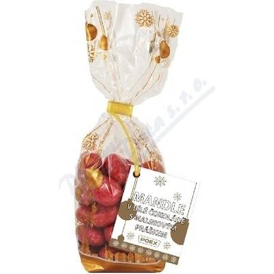 PHOENIX POEX Mandle v bílé čoko.s malinovým práškem 175 g