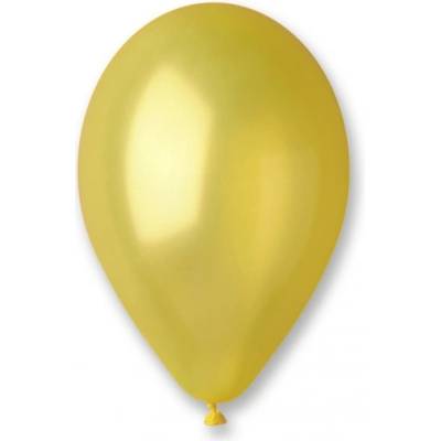 GODAN Balónky metalické žlutá průměr 30 cm