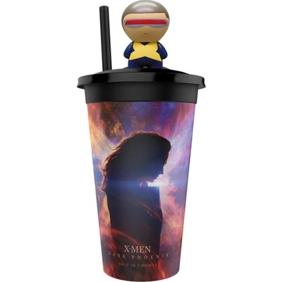 CORNiCO Pohár filmový s hračkou XMEN Dark Phoenix na nápoje 500 ml