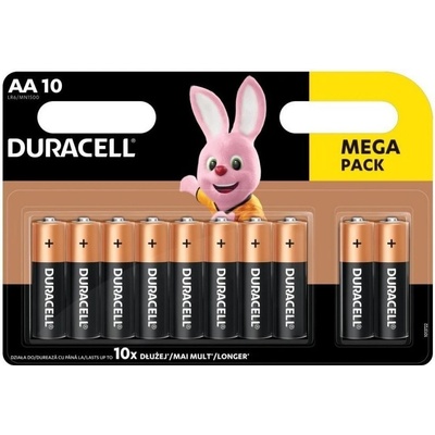Duracell Basic AA 10 ks 42308 – Hledejceny.cz