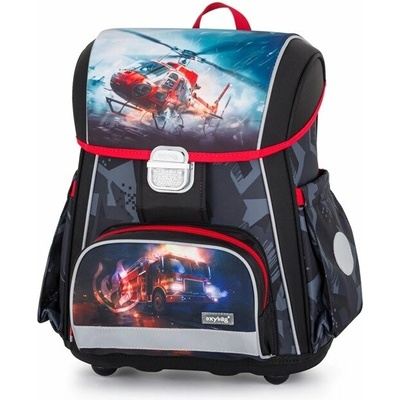 Oxybag Školský batoh PREMIUM Hasiči