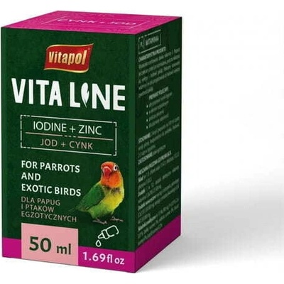 Vitapol Vitaline ZINOK a JÓD E 50 ml