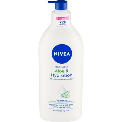 Nivea Aloe & Hydration lehké tělové mléko 625 ml – Hledejceny.cz
