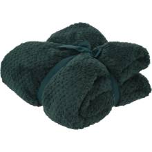 Homestyling Deka fleece Premium tmavo zelená 130x170