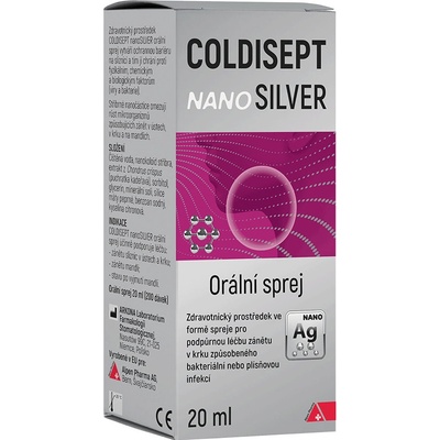 Coldisept nanoSilver orální sprej 20 ml