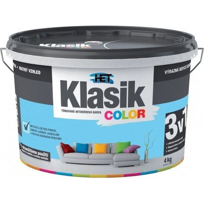 Het Klasik Color - KC 407 modrý blankytný 1,5 kg