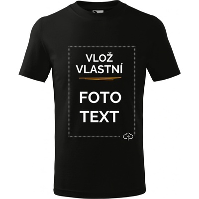 dětské tričko s potiskem černá – Hledejceny.cz