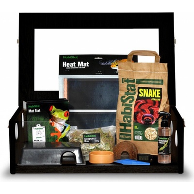 HabiStat Hatchling Snake Starter Kit černý