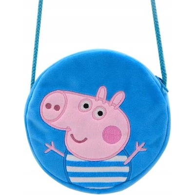 žiadna značka Mäkká taška cez rameno pre deti | Prasiatko Peppa | Plyšová