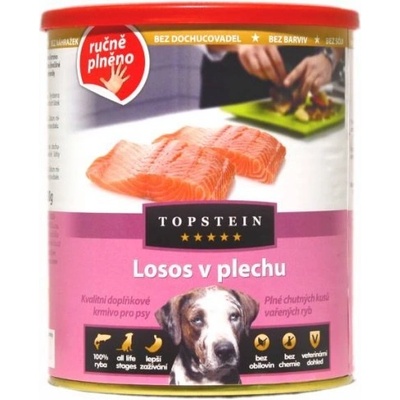 Topstein losos v plechu 800 g