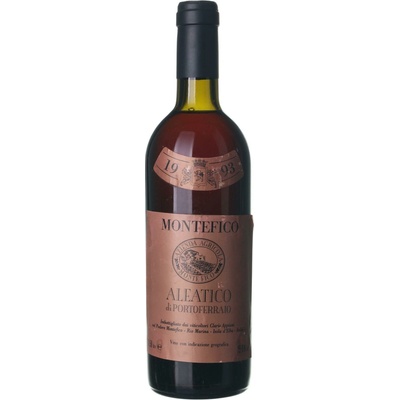 Montefico Aleatico sladké červené 1993 0,5 l (holá láhev)