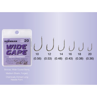 Drennan Wide Gape vel.18
