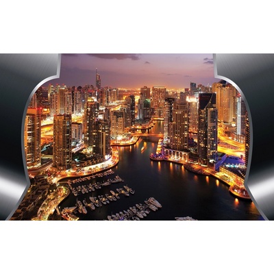 Preinterier FT3277 Fototapeta na stenu Dubaj – východ slnka vlies 104cm x 70cm