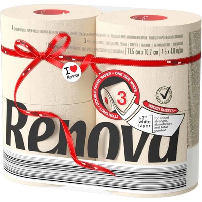 RENOVA Maxi krémový 3-vrstvý 6 ks – Hledejceny.cz