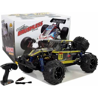 Tomido RC auto Terénní Buggy Dálkově ovládané ENOZE 9303E 45 km/h Žluté 1:18
