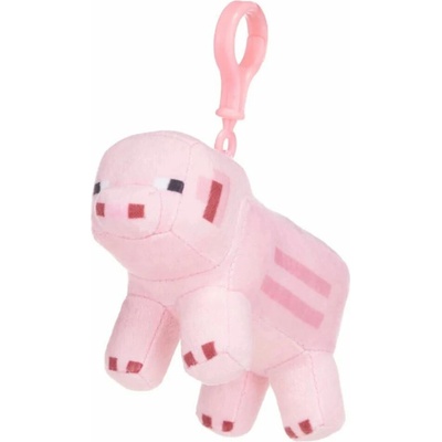 CurePink 3D s karabinou Minecraft Prase výška 12 cm BC26239MNC-PIG – Hledejceny.cz