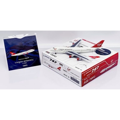 Atlantic JC Wings B747-123 Virgin Airways 1980s Colors. Named Miami Maiden 1:400