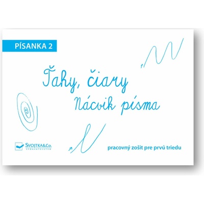 Písanka 2 Tahy čáry Nácvik písma