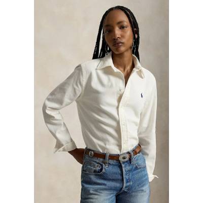 Polo Ralph Lauren košeľa dámska bavlnená 211A93203 béžová