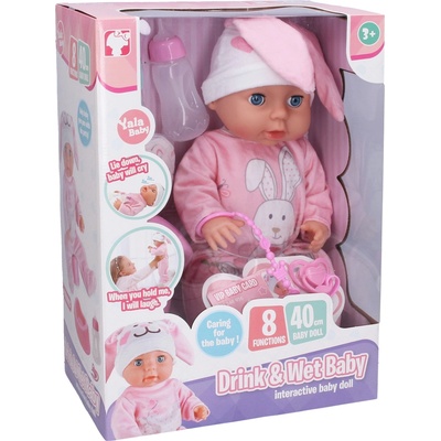 Wiky Miminko čurající s efekty 40cm