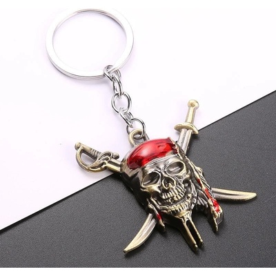 Přívěsek na klíče Piráti z Karibiku Jack Sparrow – Hledejceny.cz