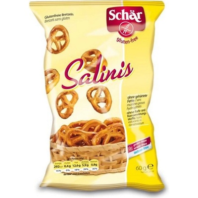 SCHÄR Salinis praclíky bez lepku 60 g
