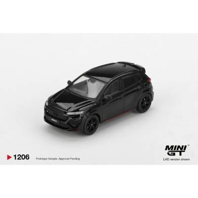 MINI GT Hyundai KONA N Phantom Black 1:64