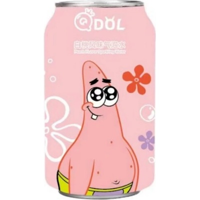 QDol Spongebob Peach Sparkling Drink 330 ml